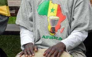 Djembé, Afro